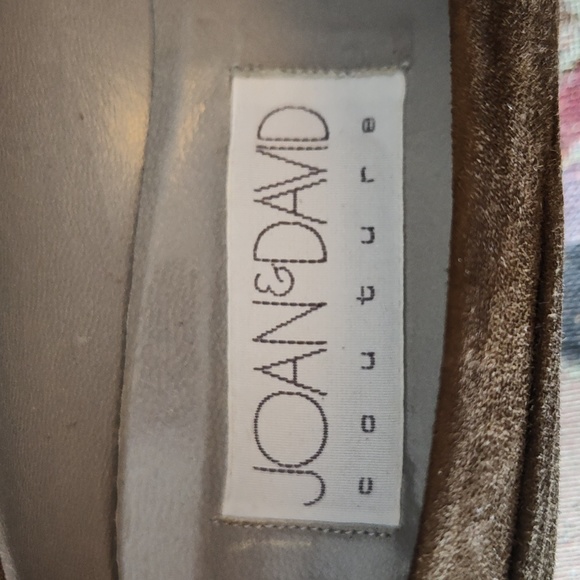 Joan & David Couture Curry Suede Heels 7.5AA - Picture 5 of 8